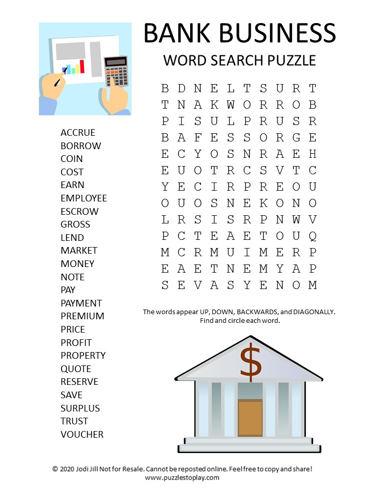 Bank Crossword Puzzle Fun: Easy Ways to Play and Win Free Puzzles