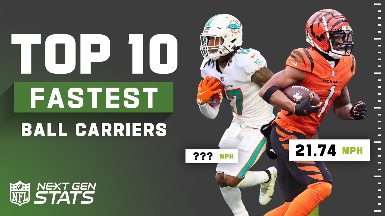 Who are the top n.f.l. ball carriers? Check out these amazing players.