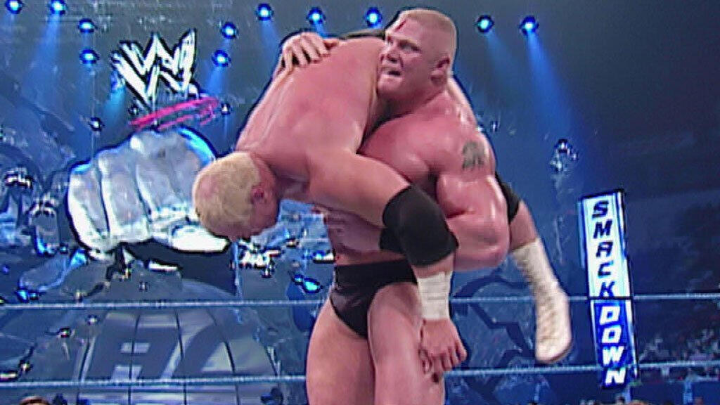 Brock Lesnar vs Hardcore Holly:  Breaking Down the Biggest Moments of the Match