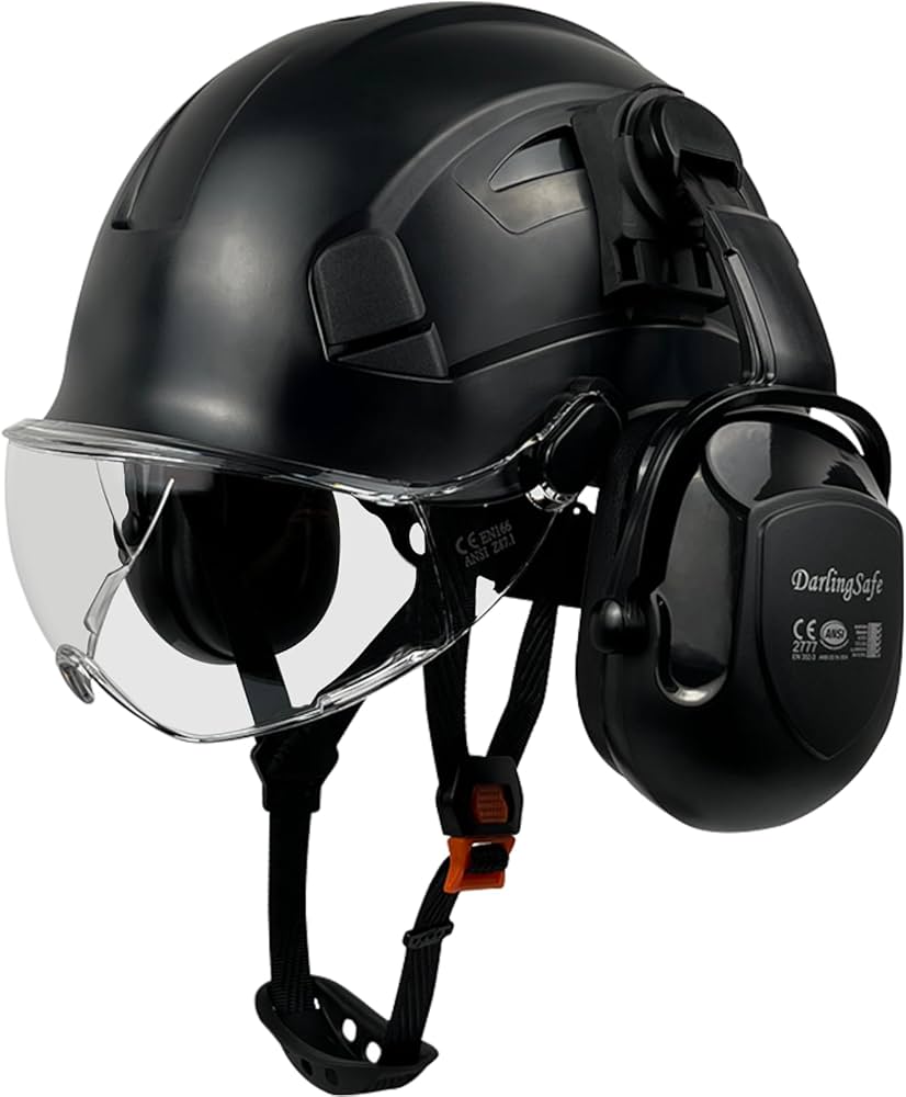 Helmet With Ear Protection: Stay Safe and Sound on the Job