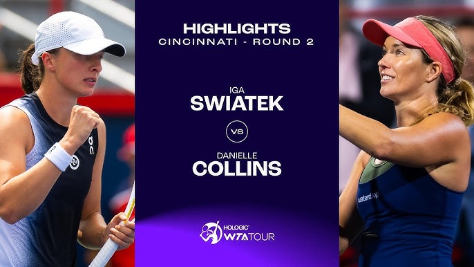 Iga Swiatek vs Danielle Collins Live Updates and Highlights!