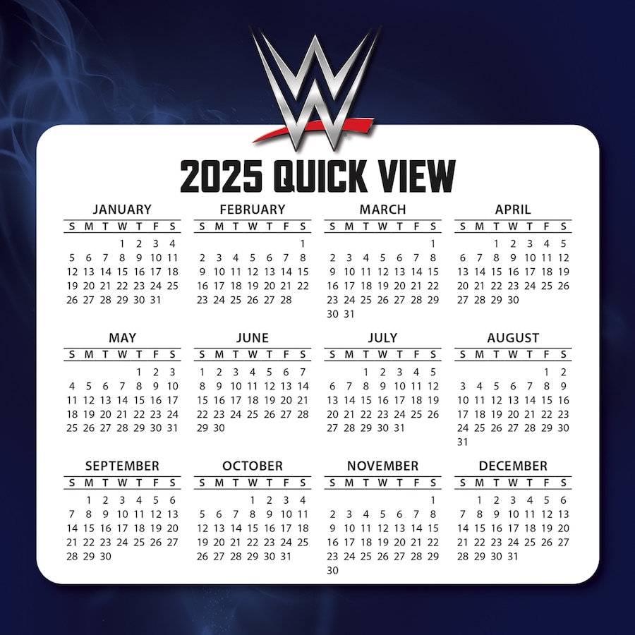 wwe 2025 ppv schedule revealed! (Mark your calendars for these must-see events and dates!)