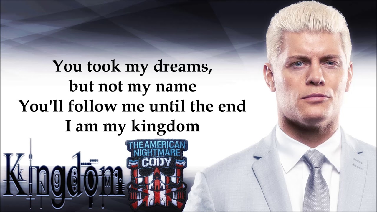 Cody Rhodes Song Lyrics: Everything You Need to Know About His Entrance Music!