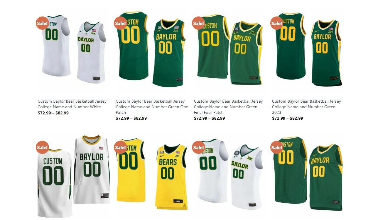 Get Your Baylor Bears Basketball Jersey: Show Your Team Spirit!