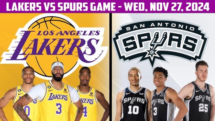 Spurs at Lakers: Who Will Win? (Game Prediction and Preview)