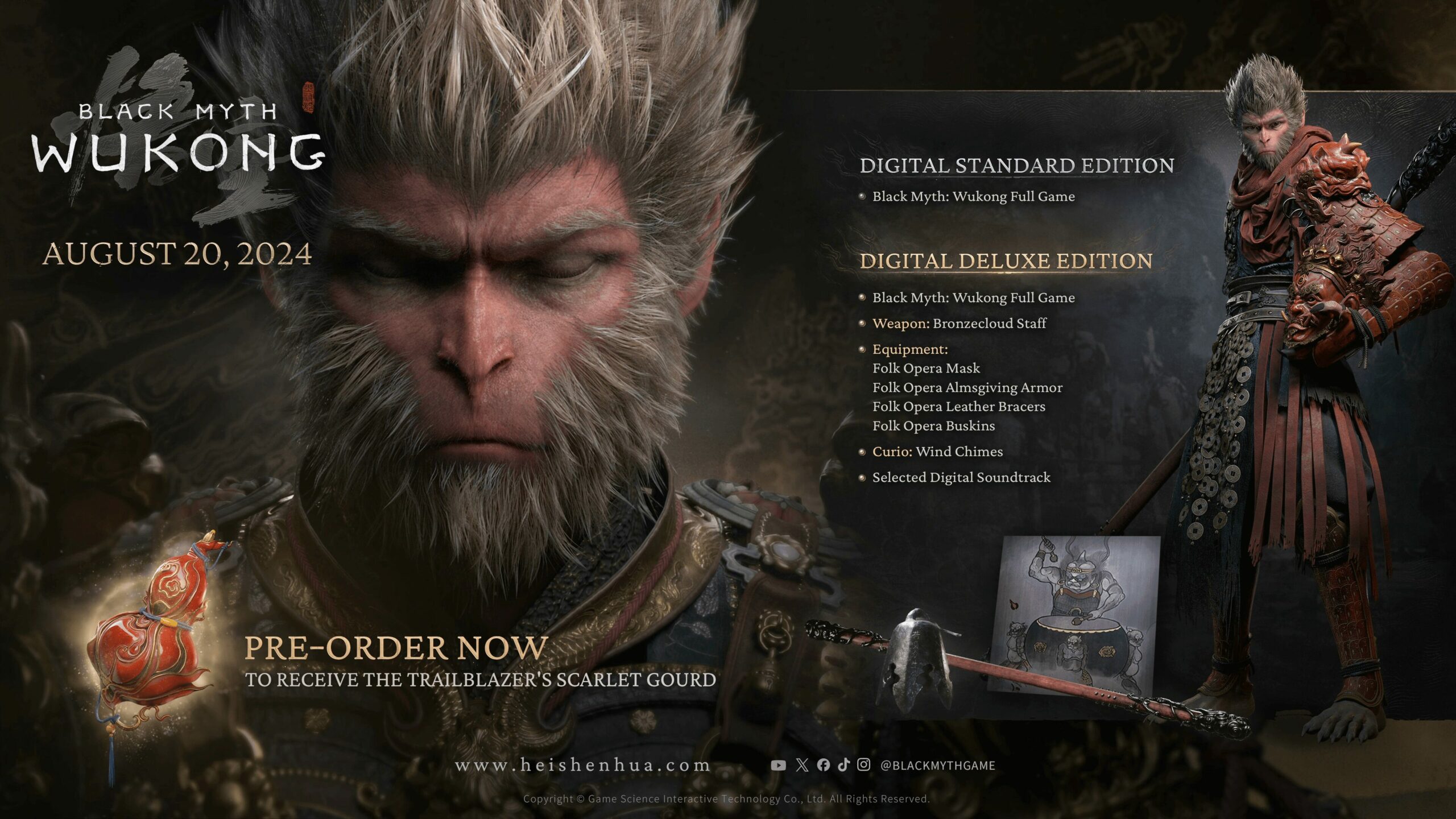 Get your black myth: wukong pre order bonus, dont miss out!