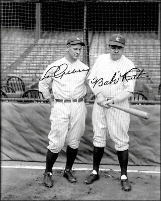 Lou Gehrig Babe Ruth Photo: Find Original Prints & Reprints