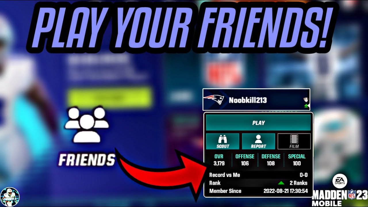 How to Add Friends to Friend List on Madden 23 (Quick Guide)