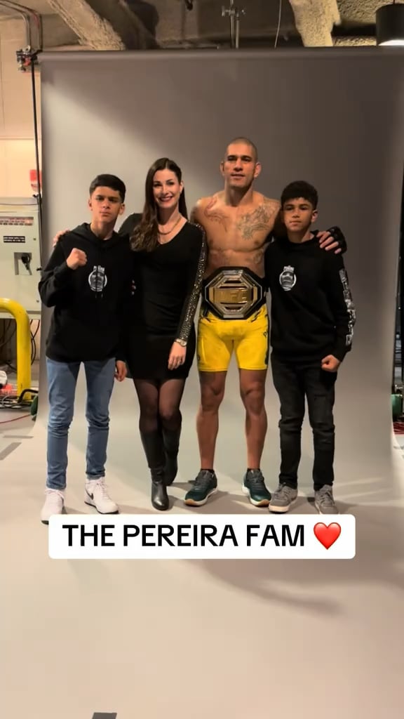 Alex Pereira Kids: Get to Know the Family of the UFC Champion Alex Pereira