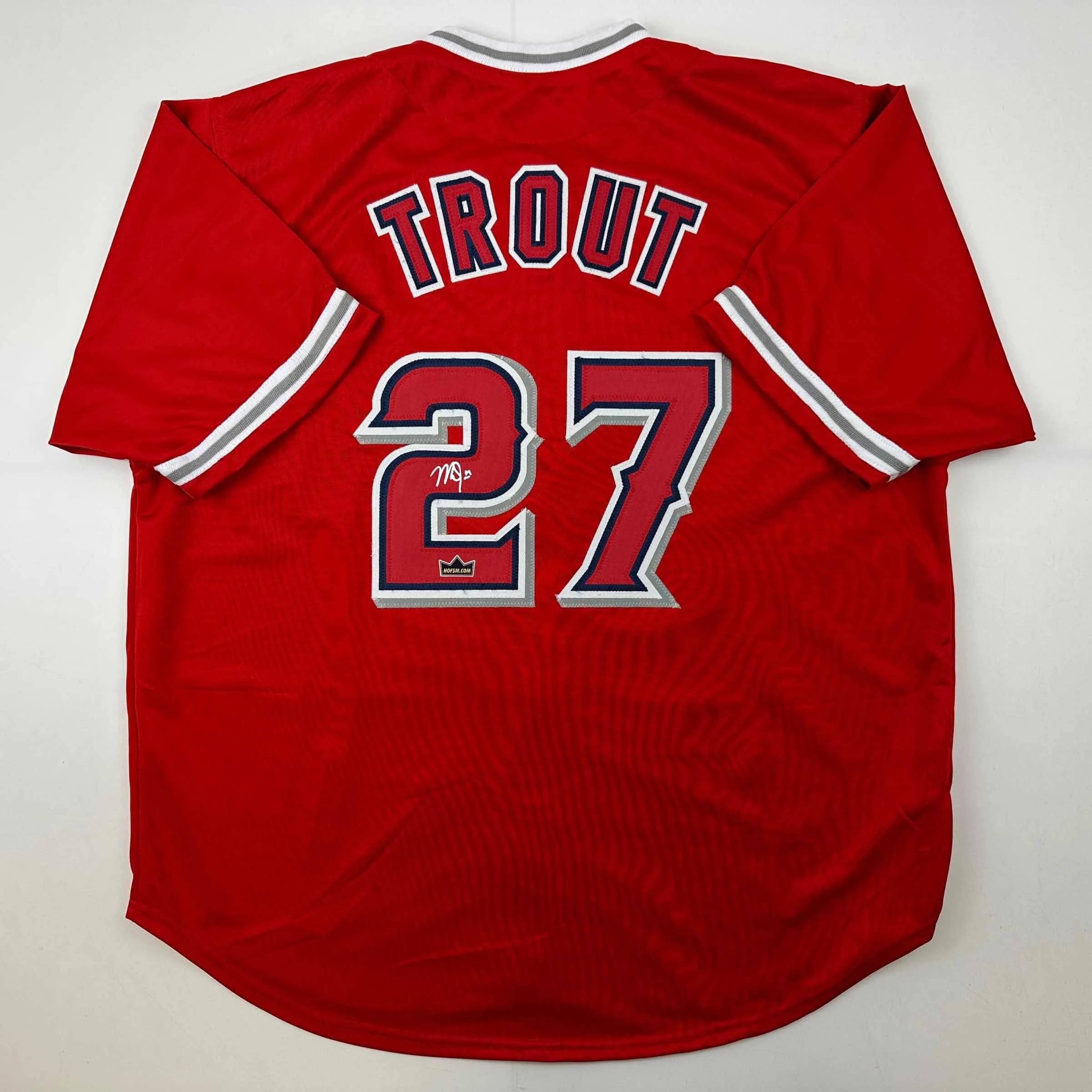 Autographed Mike Trout Gear: Find Baseballs, Jerseys, and Cards,compare the price!