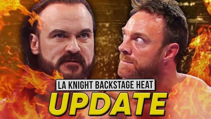 Is LA Knight Backstage Heat Real? Get the Latest Scoop!