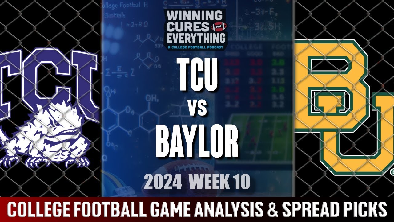 Baylor vs. TCU Prediction: Easy-to-Understand Game Analysis!