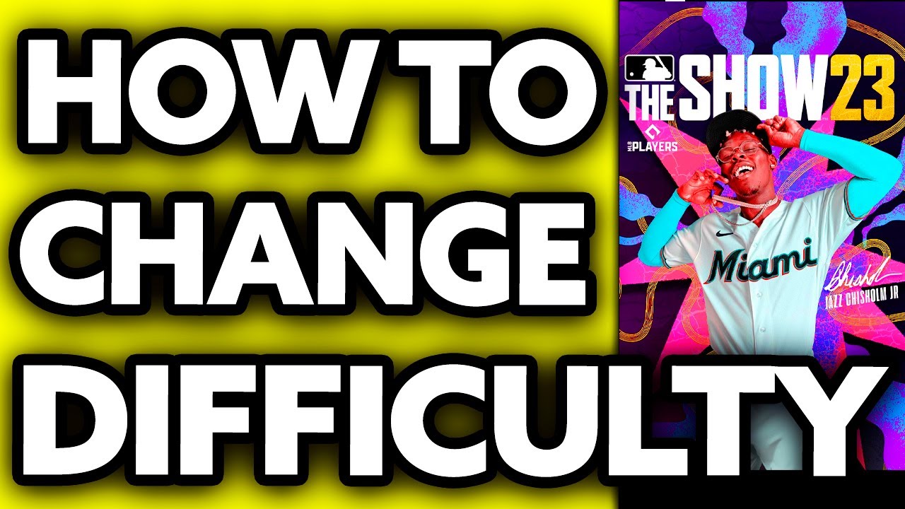 Changing mlb the show 23 difficulty levels: A Quick How-To!