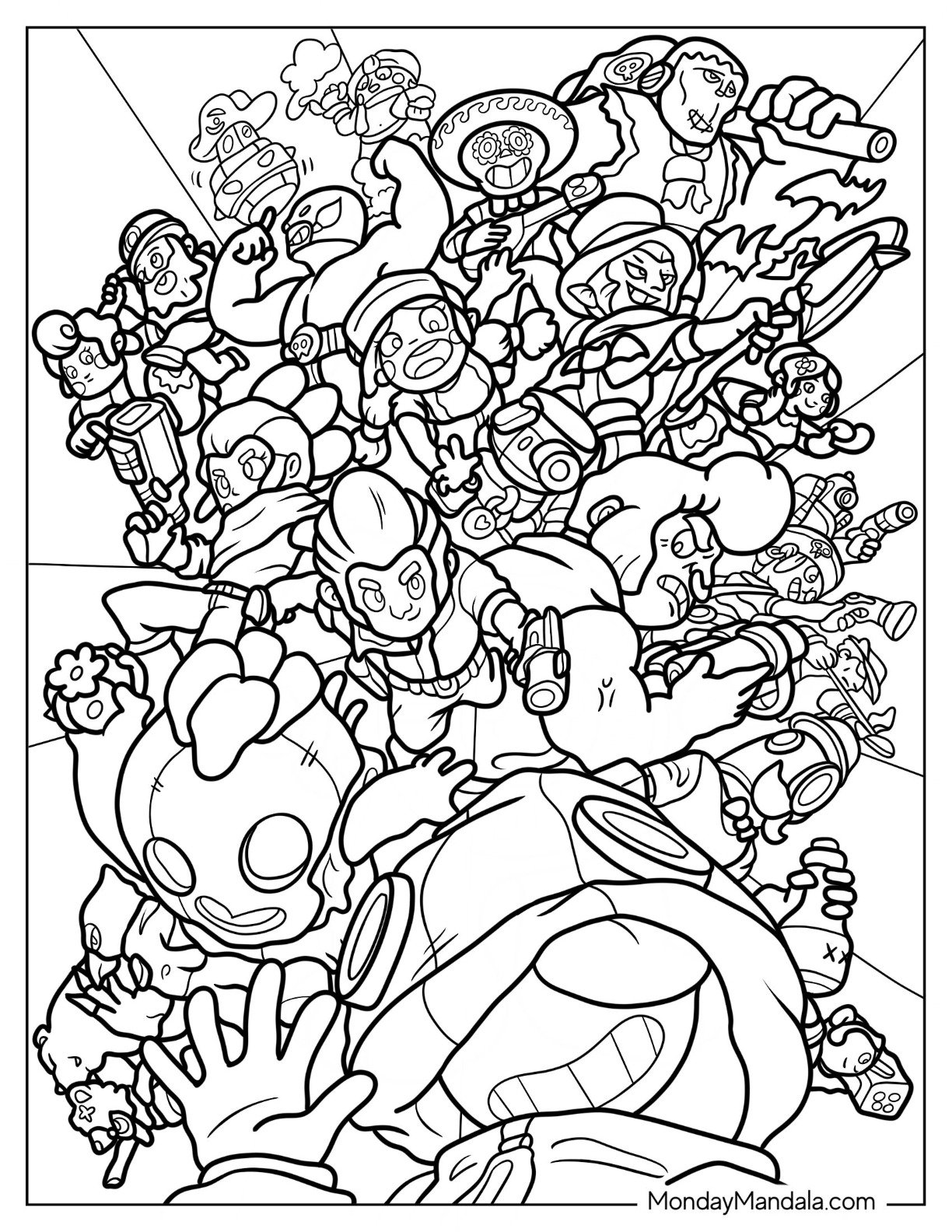 Need Brawl Stars Buzz Coloring Pages? Find the Best Sheets Here!