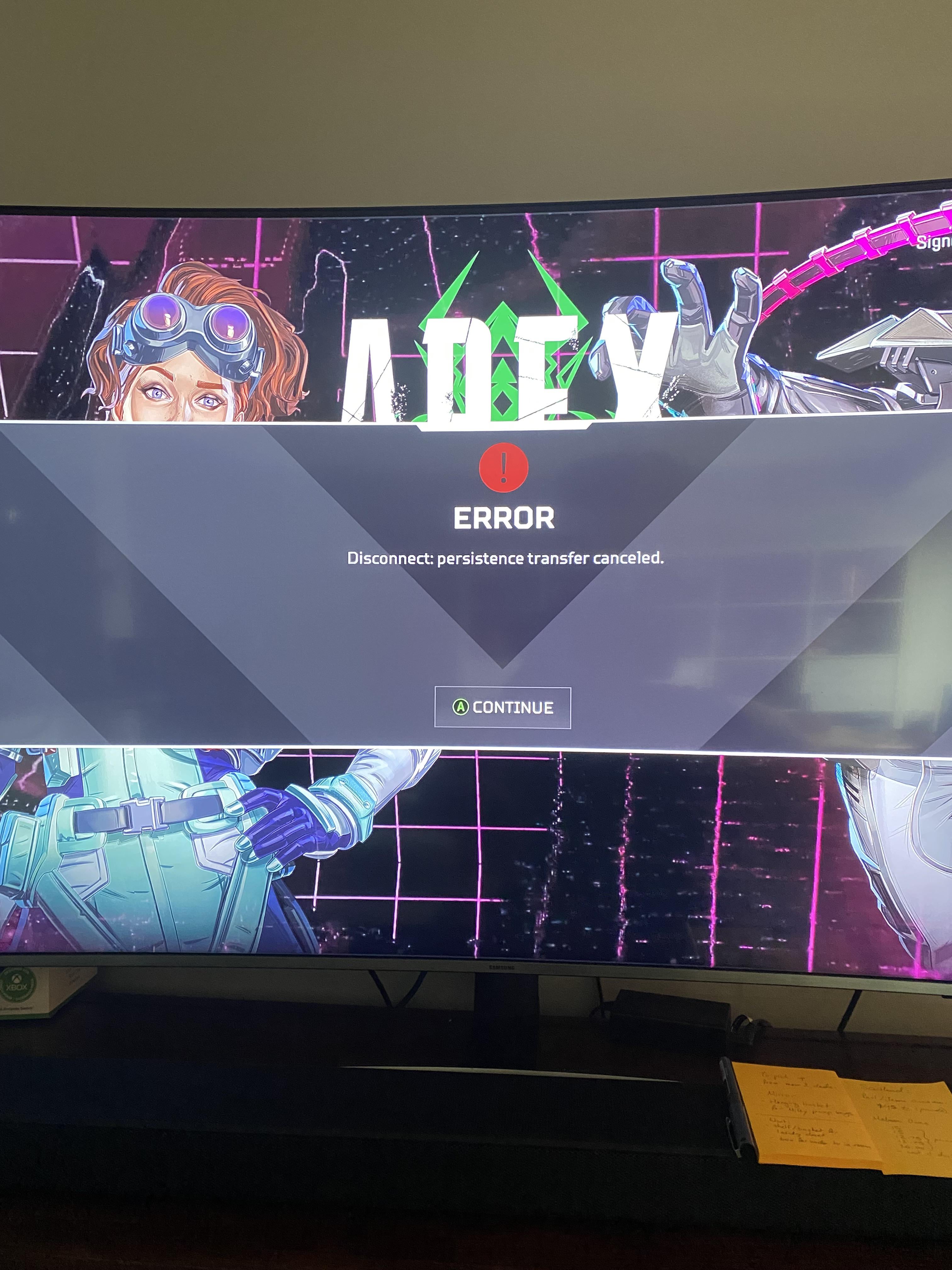 Fix: Persistence Transfer Canceled in Apex Legends(Easy Guide)