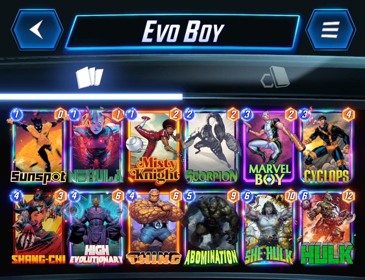 Winning with High Evo Deck Marvel Snap:  Your Ultimate Strategy Guide