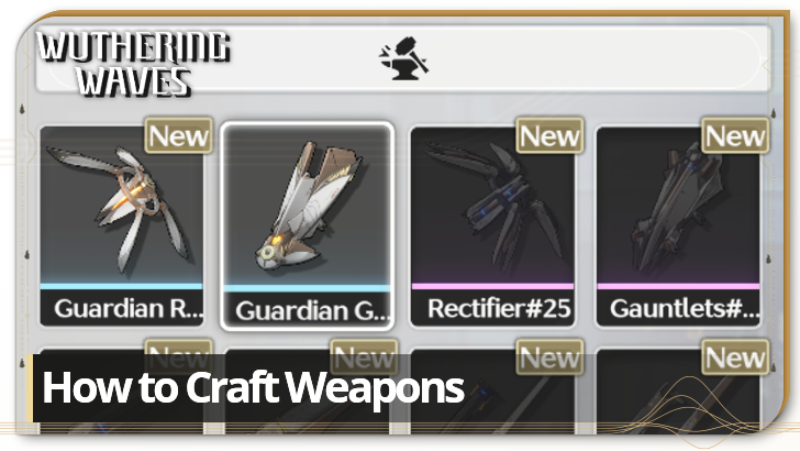 Top Wuthering Waves Craftable Weapons List (and Where to Find)