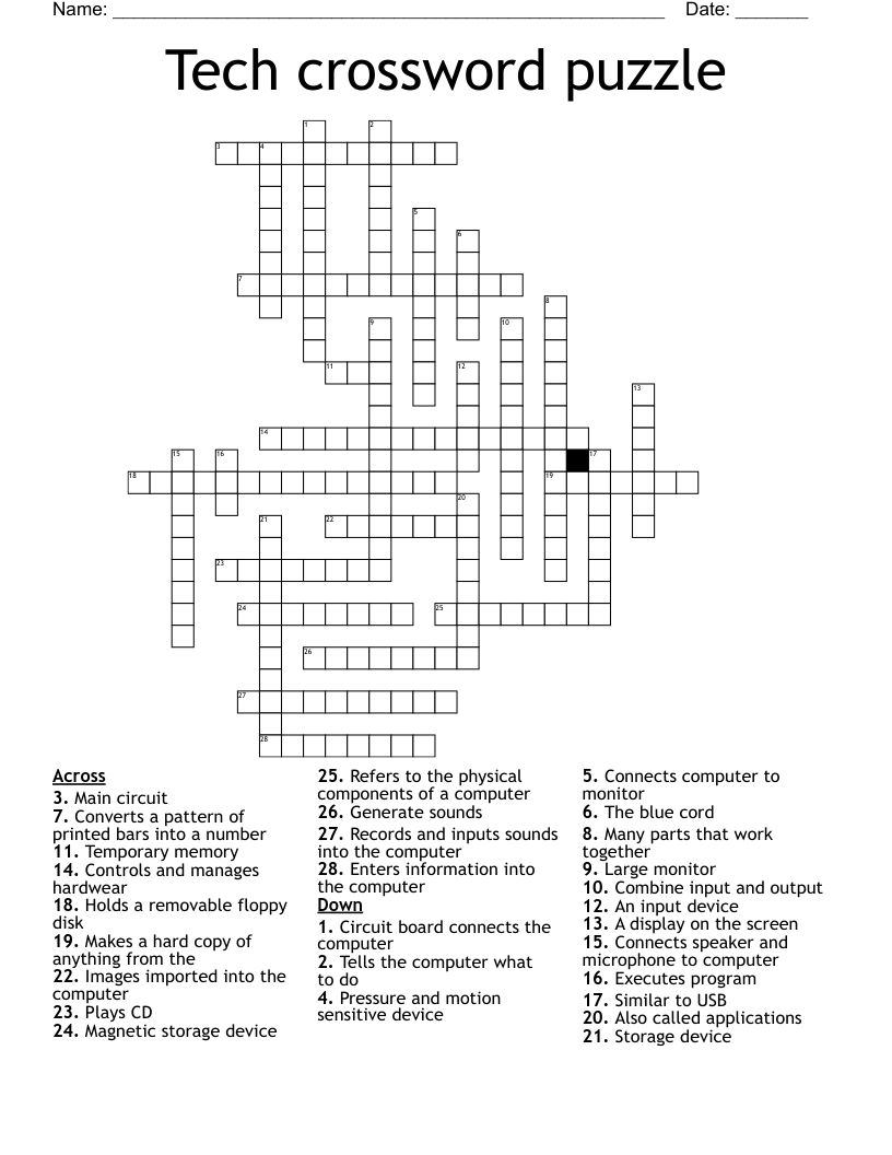 Exec in Tech Crossword: Simple Clues & Answers for Beginners!