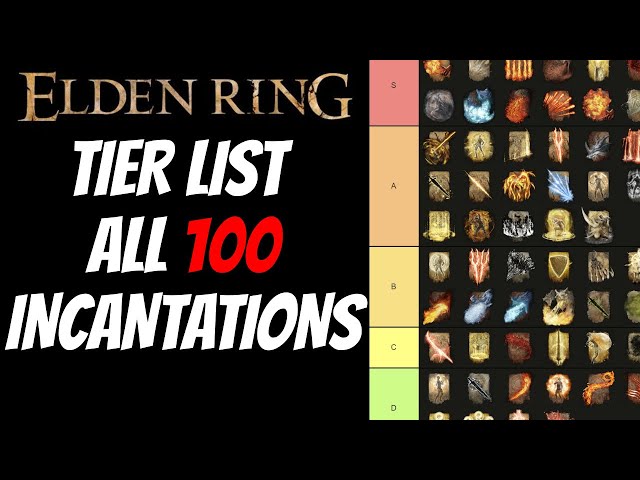 Elden Ring Incantation Tier List 2024: Find Your OP Spells!