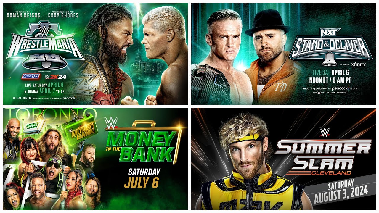 WWE Pay-Per-View Schedule 2024: Dont Miss Any of the Action!