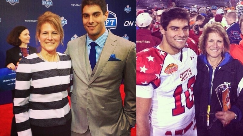 Meet Denise Garoppolo,The Super supportive mother.