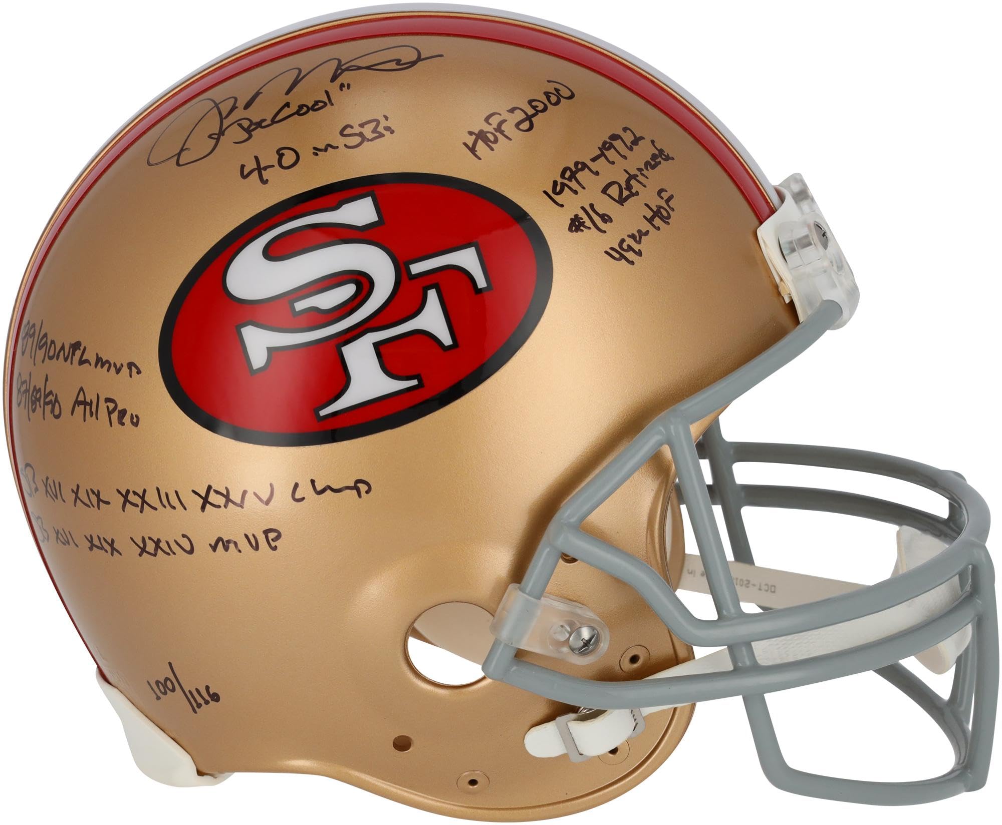 Signed Joe Montana: Find Autographed Photos, Helmets & More!