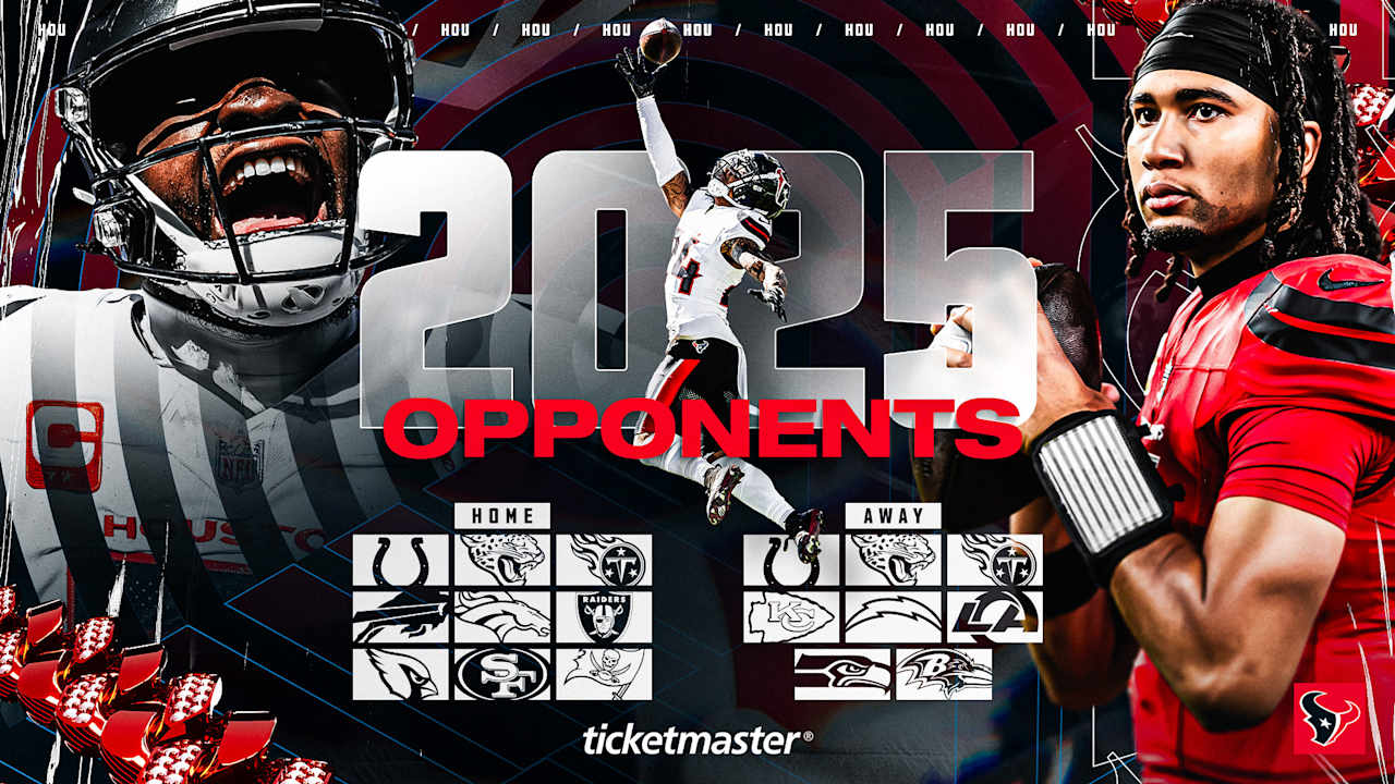 Your Guide to the Houston Texans 2025 Schedule,Simple breakdown for all games!