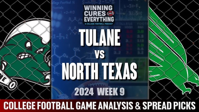 North Texas vs Tulane Predictions: Simple Game Analysis.