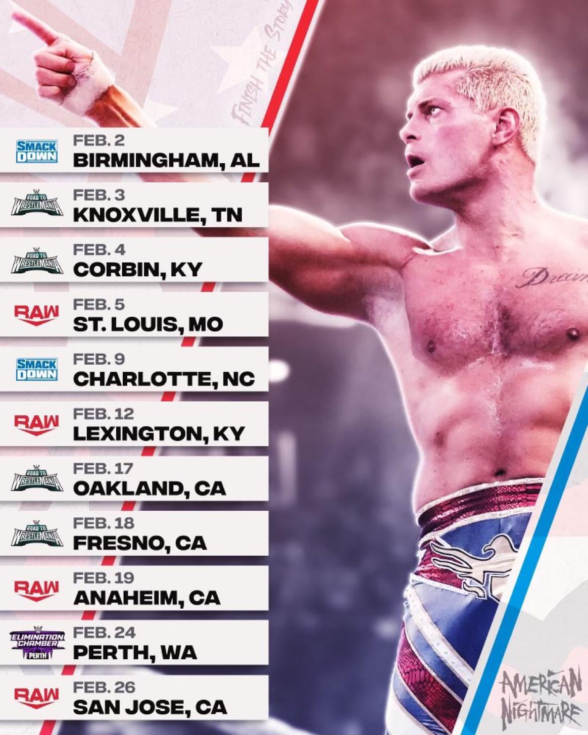 Cody Rhodes April Schedule: Where to See Him and Whats Coming Up Next?