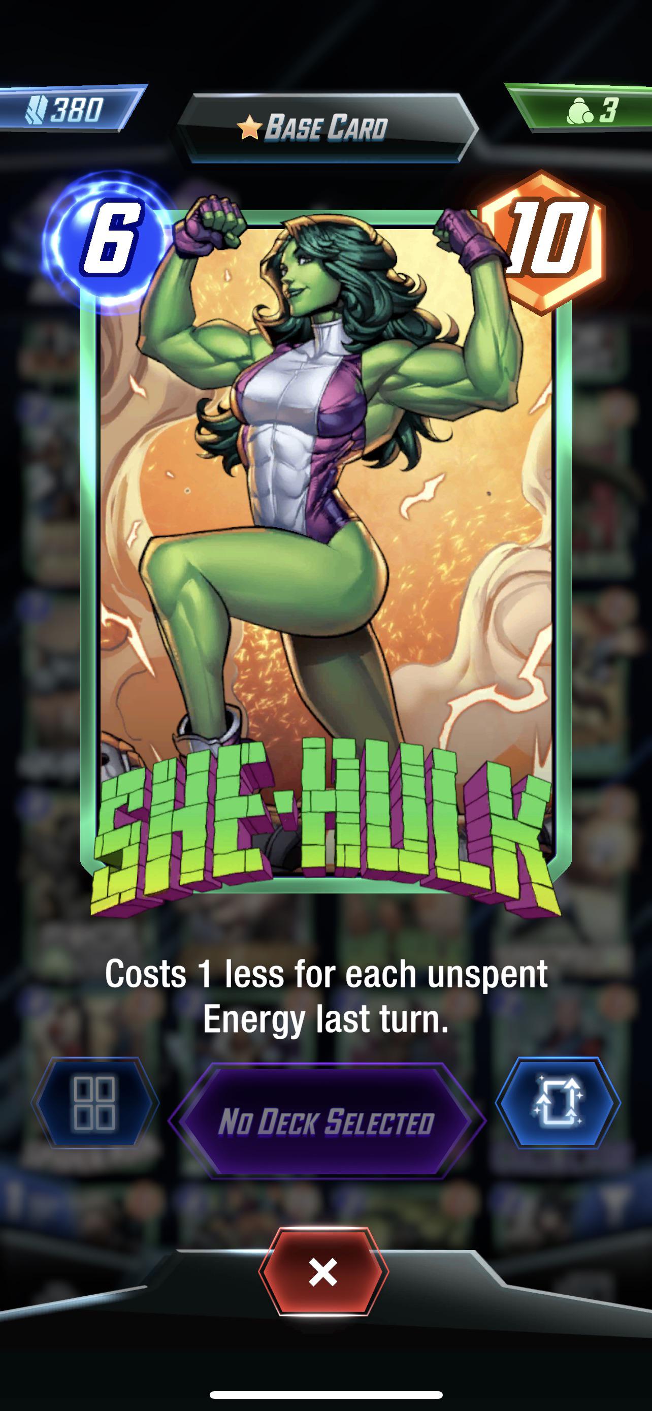 Marvel Snap She-Hulk: How to Get and Use Her Card Easy