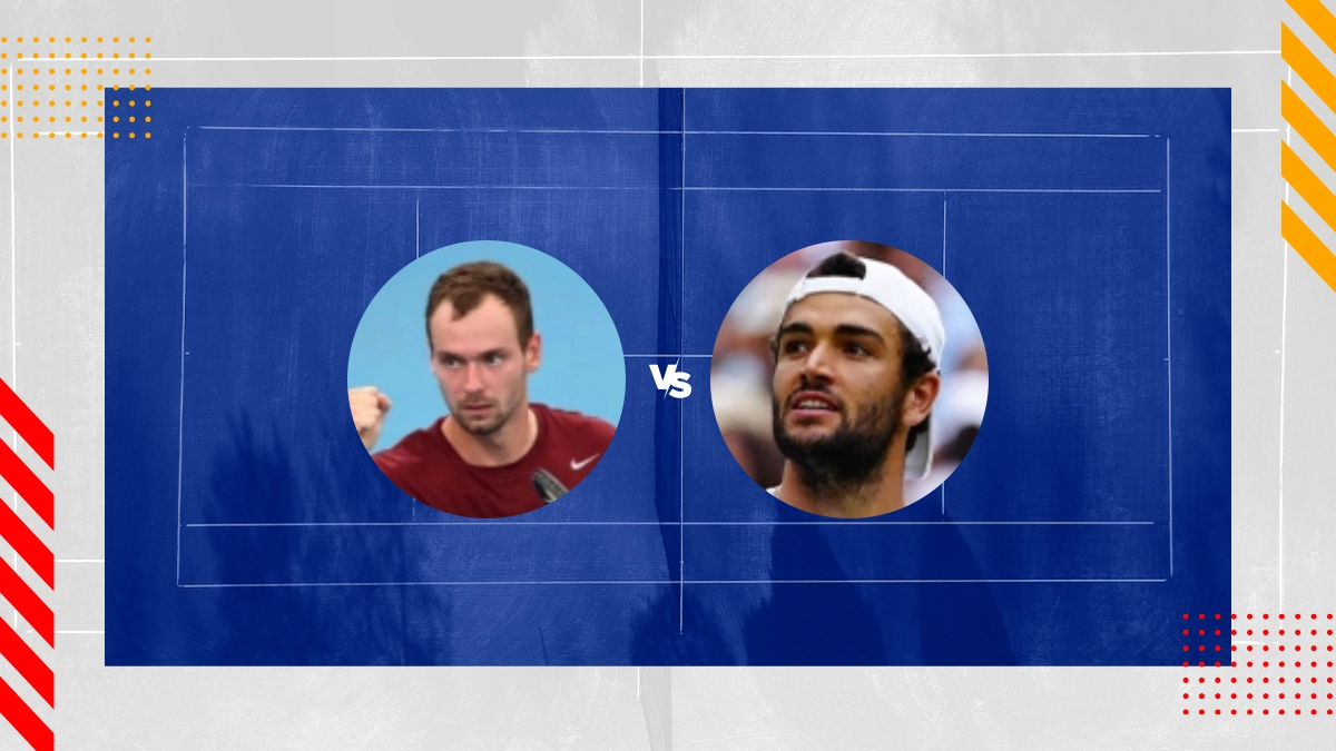 Safiullin vs Berrettini: Who Will Win? (Easy Match Prediction)