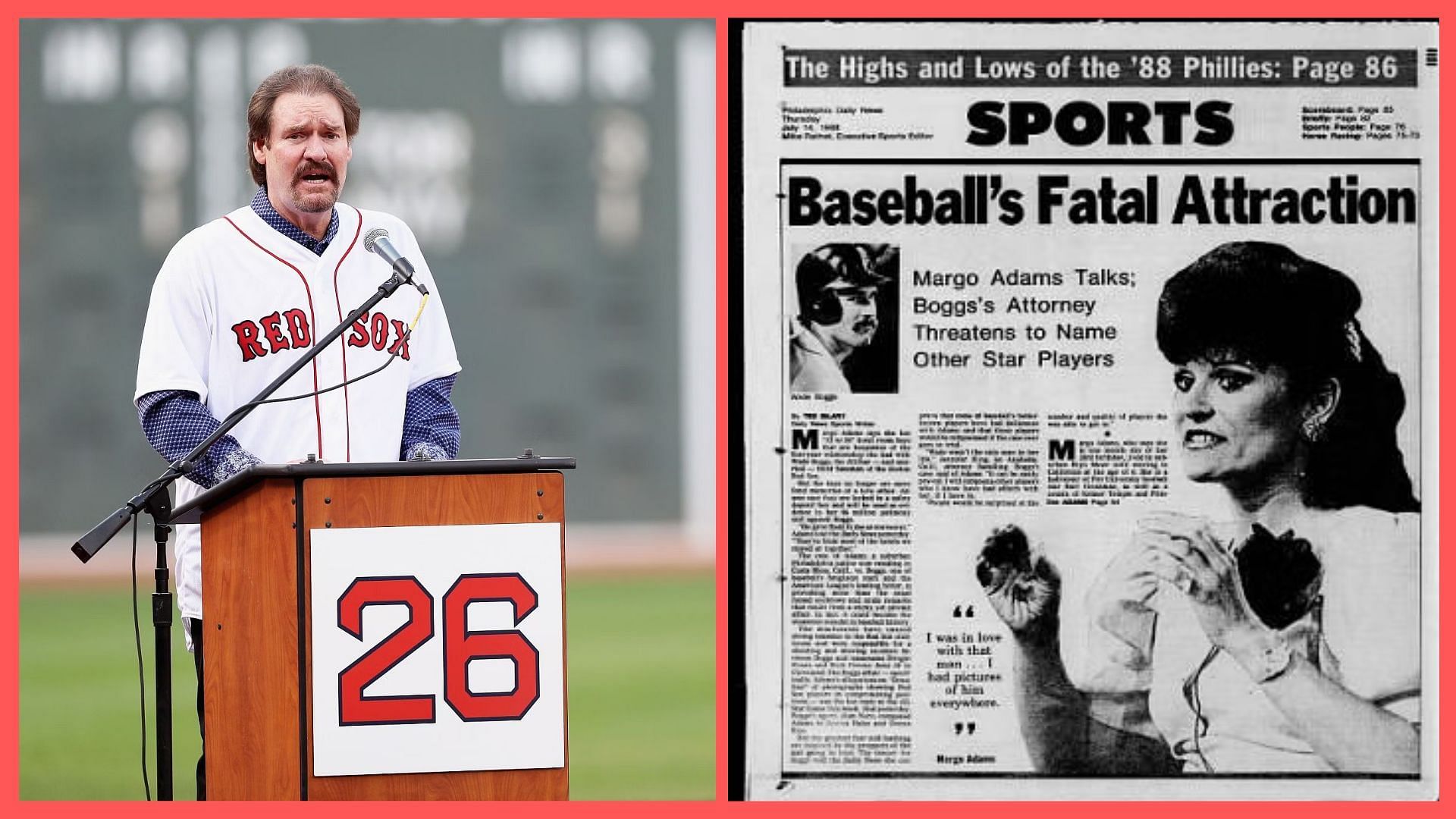 Margo Adams and Wade Boggs affair: Simple facts and what happened