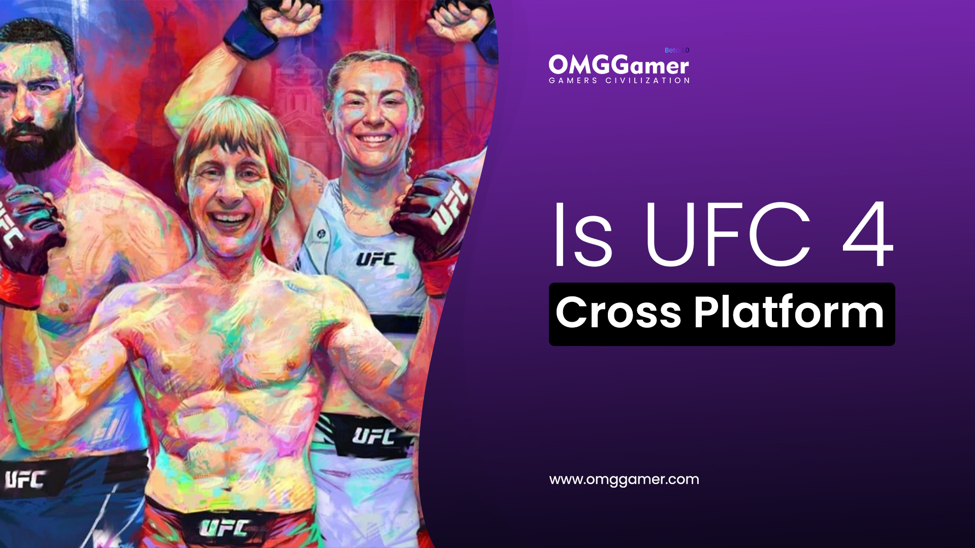 Is UFC 4 Crossplay a Thing? We Break Down the Multiplayer Details.