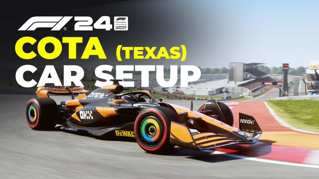 f1 24 cota setup for beginners: Find the best settings easily!