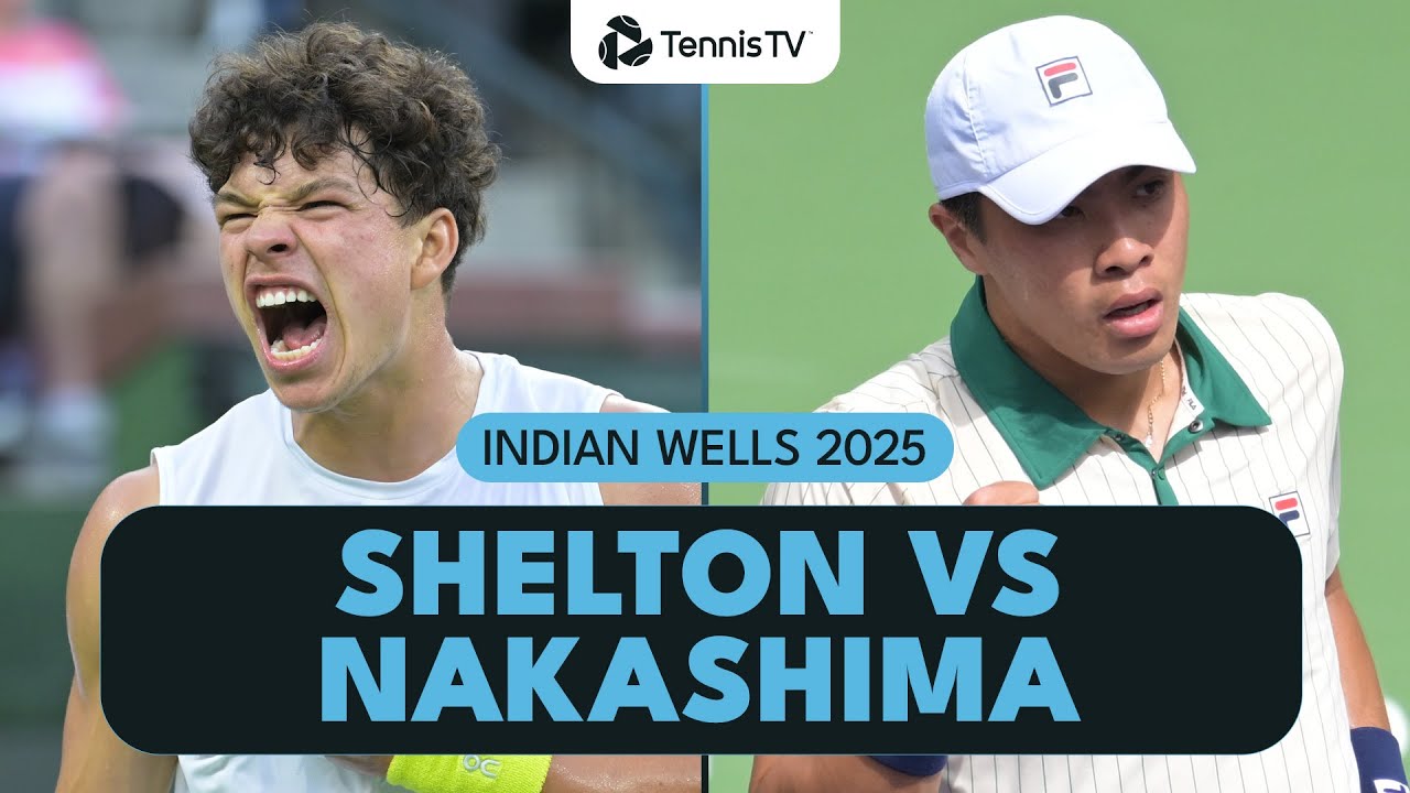 Watch Ben Shelton vs Brandon Nakashima: Live Stream and Match Highlights