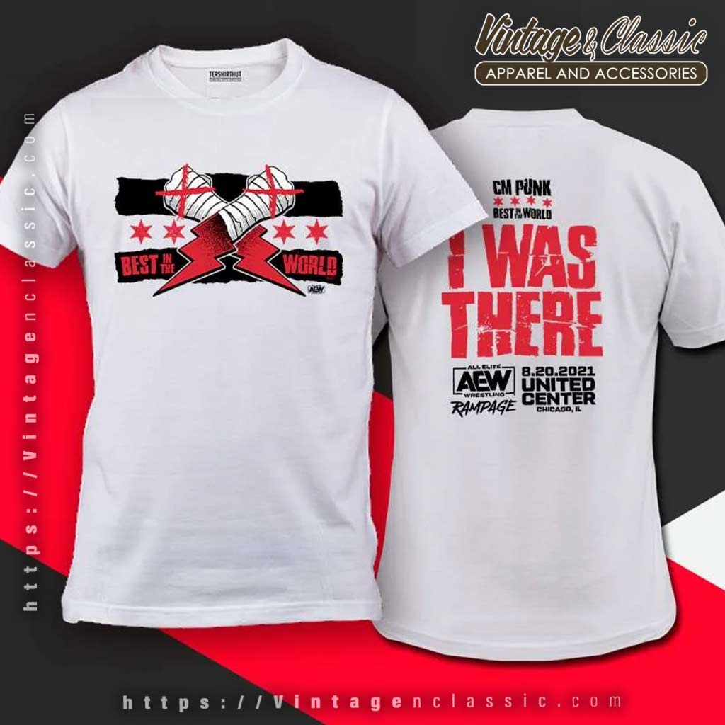 CM Punk Returns! Celebrate with the Newest AEW Shirt.