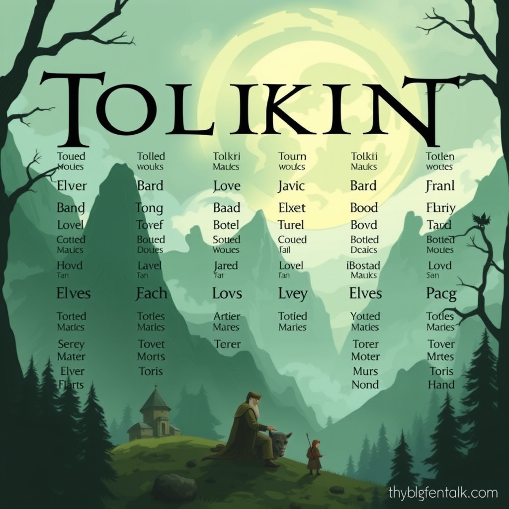 Best Lord of the Rings Character Name Generator: Create Unique Names Instantly!