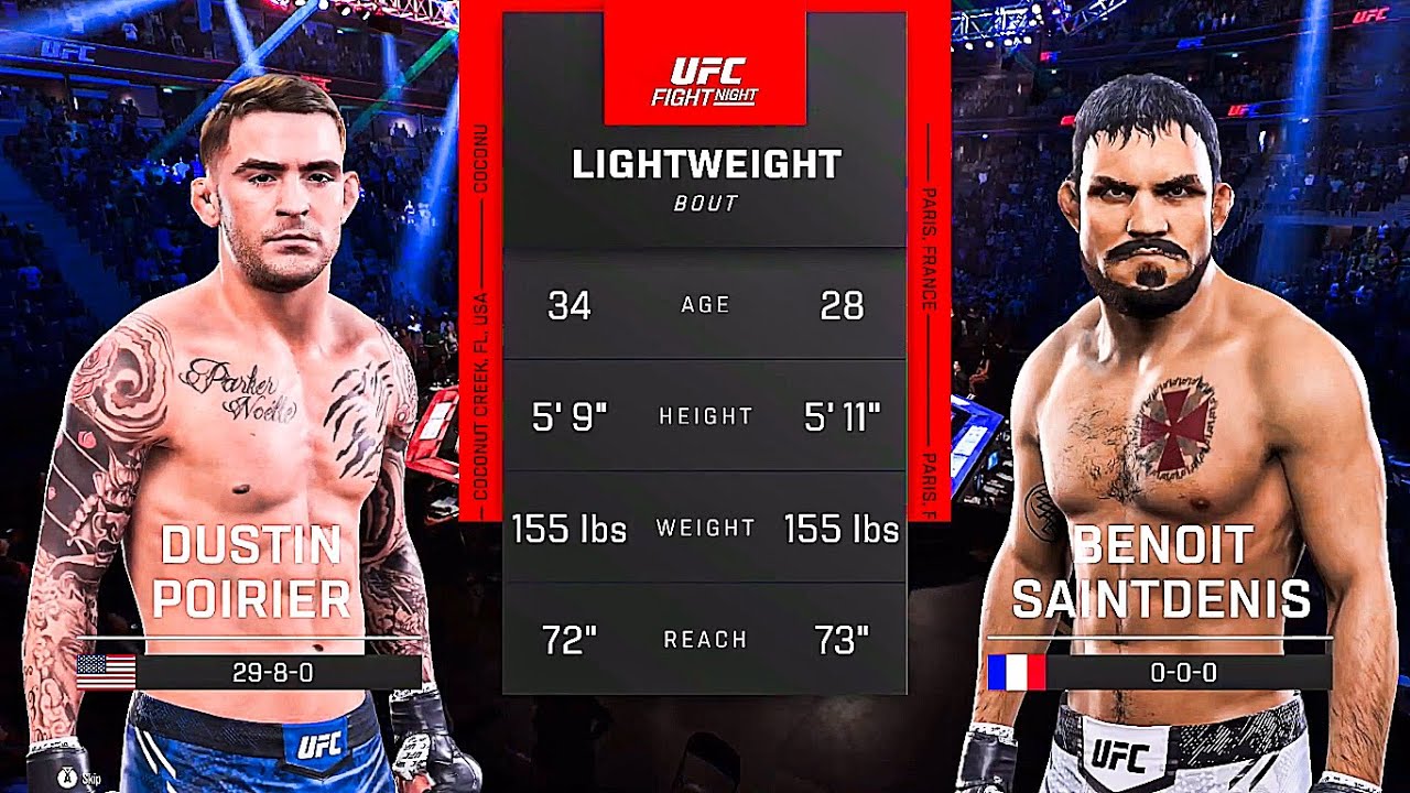 Stats Battle: Poirier vs Saint Denis - Who Wins?