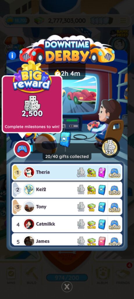 How to Maximize Downtime Derby Monopoly Go Rewards Fast